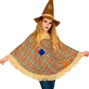 Fugleskræmsel poncho og hat, barn