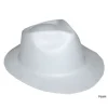 Gangsterhat, hvid