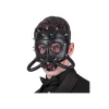Gasmaske med nitter