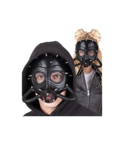 Gasmaske med nitter