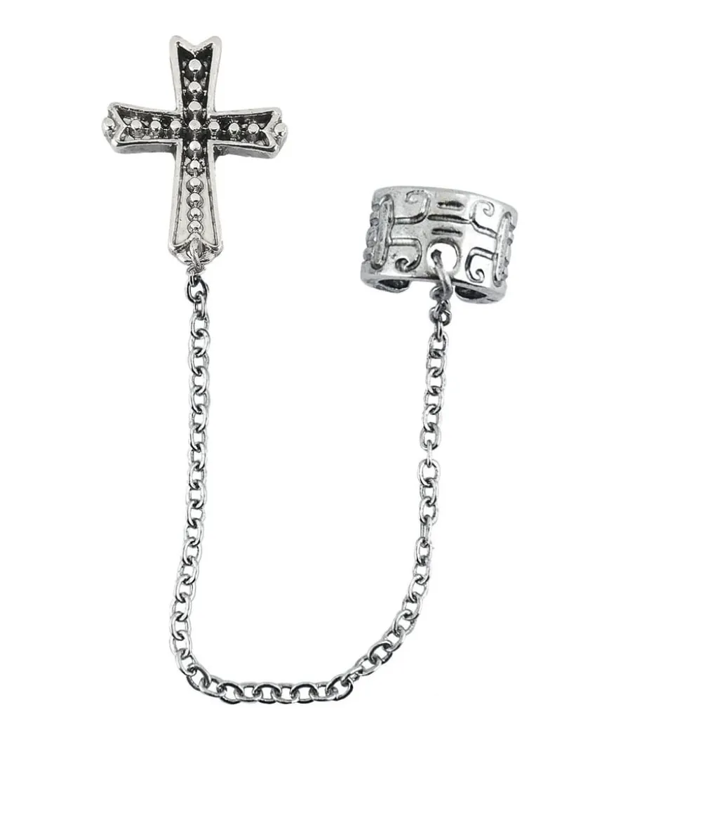 Gotisk kors ørering