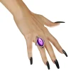 Gotisk ring med sten