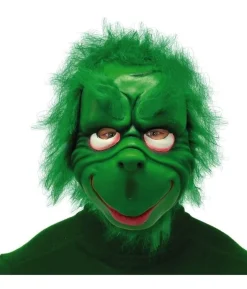 Green grumpy goblin maske