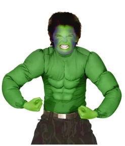 Grøn muskelbluse