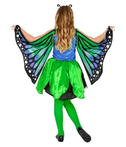 Grønt Sommerfugl kostume