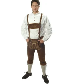 Ægte lederhosen, brun