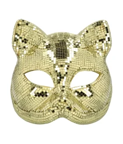 Guld disko kattemaske