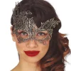 Guld filigree halvmaske