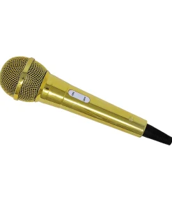 Guld mikrofon, 20 cm