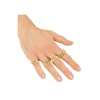Guldringe, 4 stk