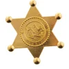 Guld Sheriff stjerne