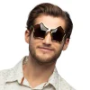 Guld stjernebrille, 2 stk