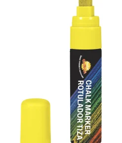 Gul flydende kridt pen