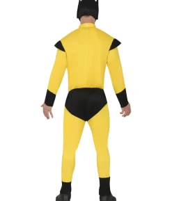 Gul Superhelt kostume