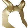 Gylden maske med horn