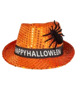 Halloween hat med LED