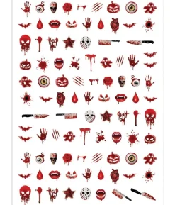 Halloween negle stickers