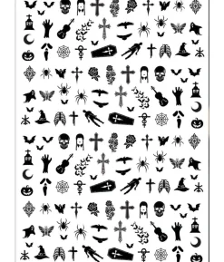 Halloween negle stickers