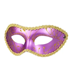 Halvmaske Gabriella lilla