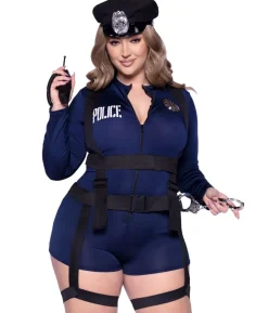 Handcuff Hottie kostume Plus