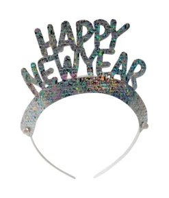 Happy New Year diademer, 6 stk.