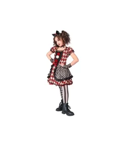 Harlekin Dukke kostume