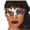Harlekin halvmaske