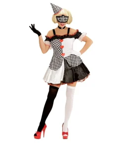 Harlekin klovnekostume