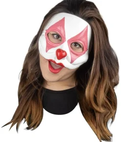 Harlekin Klovn maske
