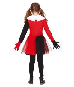 Harlequin pige kostume