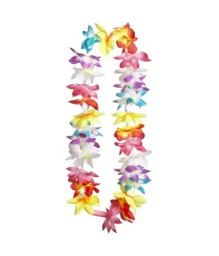 Hawaiikrans med lys