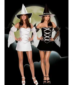 Heksekostume Black or White