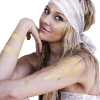 Hippie guld tatovering