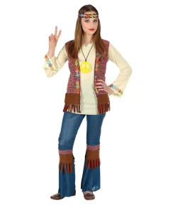 Hippie pige kostume