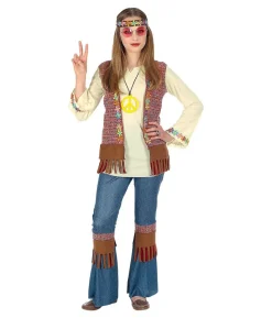 Hippie pige kostume