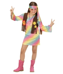 Hippie pige kostume