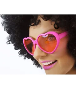 Hjerte briller pink