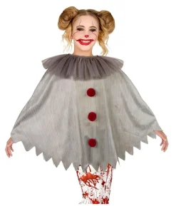 Horror Clown poncho, barn