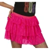 Hot pink 80er skørt