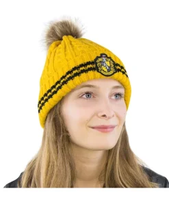 Hufflepuff hue med kvast