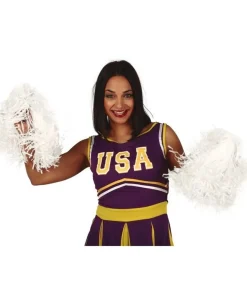 Hvide pom poms