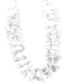 Hvid hawaiikrans