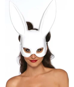 Hvid kanin maske