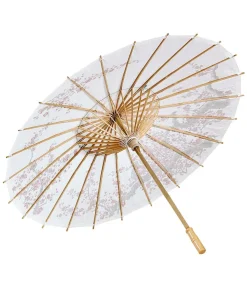 Hvid Orientalsk parasol
