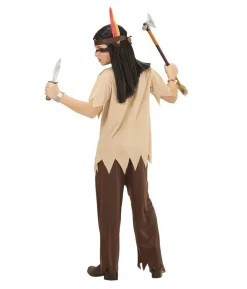 Indianer dreng kostume