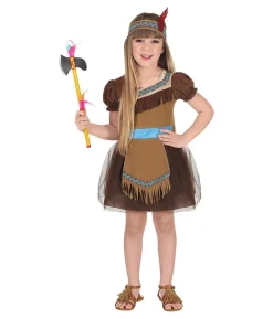 Indianer pige kostume