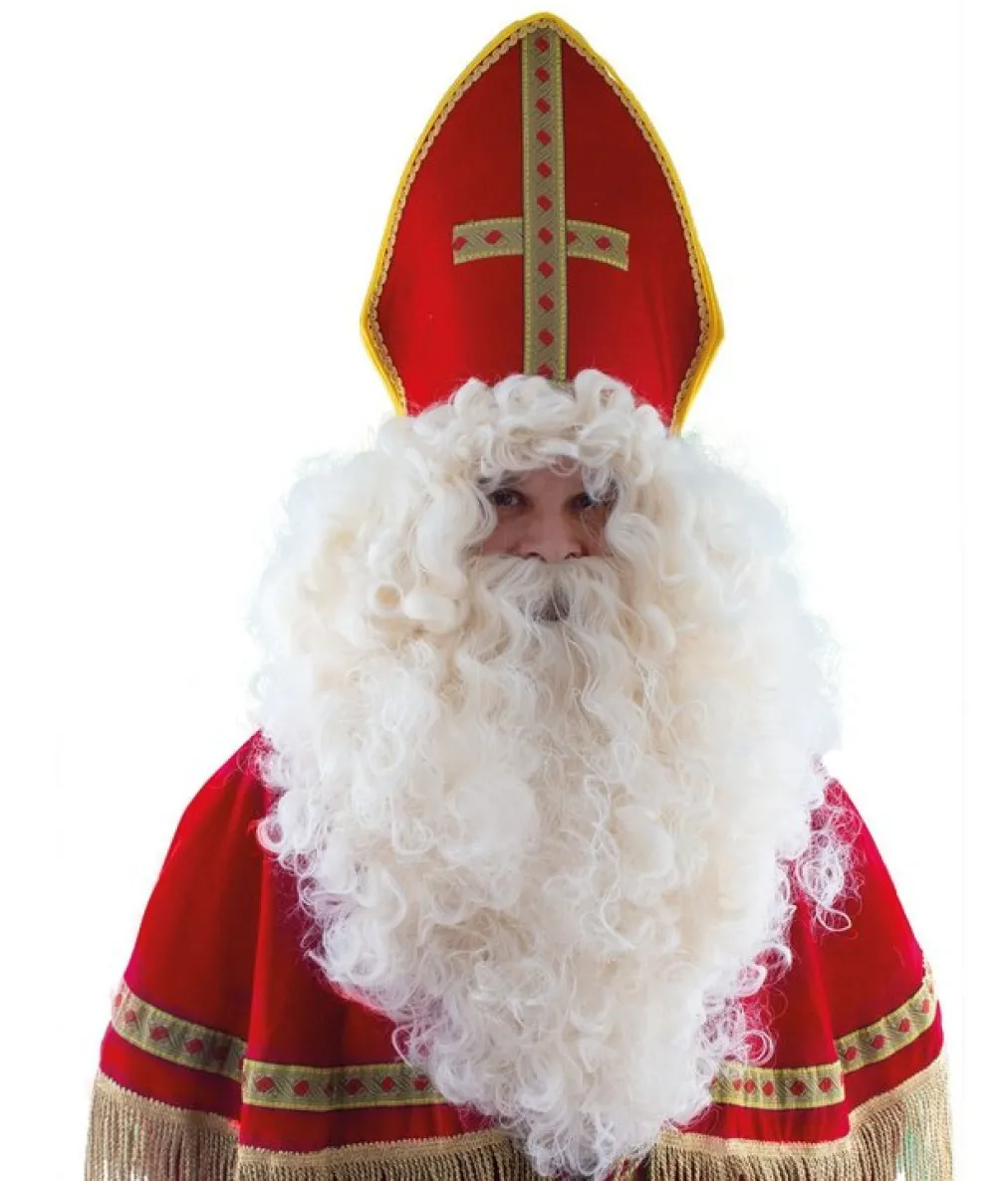 Julemandsparyk og skæg