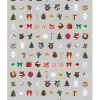 Jule negle stickers