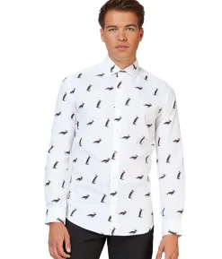 Juleskjorte Penguins