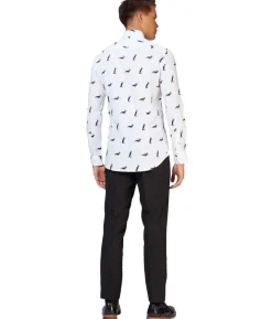 Juleskjorte Penguins